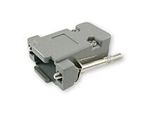 Obudowa D-Sub (9pin) plastikowa szara UNC4-40A Obudowa D-Sub (9pin) plastikowa szara UNC4-40A
