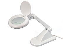 Lupa podświetlana stołowa 3 i 12 dioptrii fi90mm Lupa podświetlana stołowa 3 i 12 dioptrii fi90mm