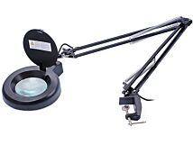 Lupa stołowa 5 dioptrii fi 120mm podświetlana świetlówką 22W Lupa stołowa 5 dioptrii fi 120mm podświetlana świetlówką 22W