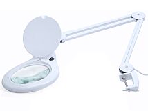 Lupa stołowa 5 dioptrii fi177mm podświetlana świetlówką 28W Lupa stołowa 5 dioptrii fi177mm podświetlana świetlówką 28W