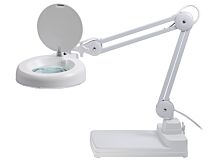 Lupa podświetlana 5 dioptrii fi 127mm z podstawą Lupa podświetlana 5 dioptrii fi 127mm z podstawą