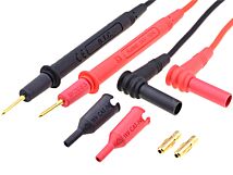 Komplet silikonowych przewodów pomiarowych 10A 1kV Brymen Komplet silikonowych przewodów pomiarowych 10A 1kV Brymen