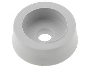 Nóżka do obudowy przykręcana 14mm gumowa jasnoszara Nóżka do obudowy przykręcana 14mm gumowa jasnoszara
