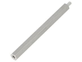 Tulejka dystansowa gwintowana 70mm Gwint wew: M3 Gwint zew: M3 aluminium Tulejka dystansowa gwintowana 70mm Gwint wew: M3 Gwint zew: M3 aluminium