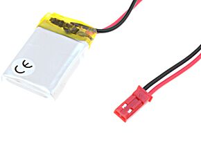 Akumulator Li-Po 3,7V 250mAh z przewodami 5x20x30mm Akumulator Li-Po 3,7V 250mAh z przewodami 5x20x30mm