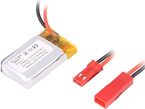 Akumulator Li-Po 3,7V 300mAh z przewodami 7,5x20x30mm Akumulator Li-Po 3,7V 300mAh z przewodami 7,5x20x30mm