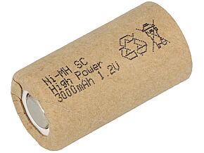 Akumulator Ni-MH SubC 1,2V 3000mAh O22x42mm Akumulator Ni-MH SubC 1,2V 3000mAh O22x42mm