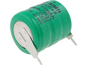 Akumulator Ni-MH 3,6V 80mAh Wypr 2pin fi16x18mm Temp -20÷65°C Akumulator Ni-MH 3,6V 80mAh Wypr 2pin fi16x18mm Temp -20÷65°C