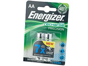Akumulatory R6 (AA) 1,2V Ni-MH 2400mAh Energizer PRECISION 2szt. Akumulatory R6 (AA) 1,2V Ni-MH 2400mAh Energizer PRECISION 2szt.