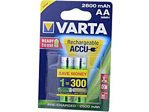 Akumulator Ni-MH AA 1,2V 2600mAh VARTA blister 2szt. Akumulator Ni-MH AA 1,2V 2600mAh VARTA blister 2szt.