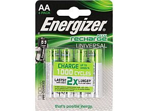Akumulator Ni-MH ENERGIZER AA/R6 1,2V 1,3Ah 4szt. Akumulator Ni-MH ENERGIZER AA/R6 1,2V 1,3Ah 4szt.
