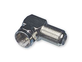 Przejście kątowe typu wtyk F – gniazdo F Przejście kątowe typu wtyk F – gniazdo F