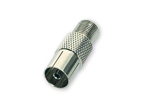 Przejście gniazdo koncentryczne 9,5 – gniazdo typu F Przejście gniazdo koncentryczne 9,5 – gniazdo typu F