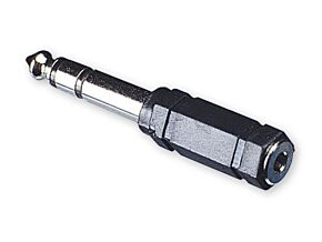 Przejście wtyk Jack 6,3 stereo– gniazdo Jack 3,5 stereo Przejście wtyk Jack 6,3 stereo– gniazdo Jack 3,5 stereo