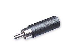 Przejście mono wtyk Cinch – gniazdo Jack 3,5mm Przejście mono wtyk Cinch – gniazdo Jack 3,5mm