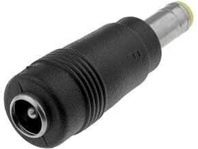 Adapter; Wyj:5,5/2,5; Wtyczka: prosta; Wej:5,5/2,1 Adapter; Wyj:5,5/2,5; Wtyczka: prosta; Wej:5,5/2,1