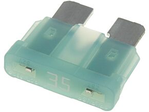Bezpiecznik samochodowy 19mm 35A zielony Bezpiecznik samochodowy 19mm 35A zielony
