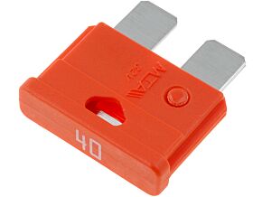 Bezpiecznik samochodowy 19mm 40A pomarańczowy Bezpiecznik samochodowy 19mm 40A pomarańczowy
