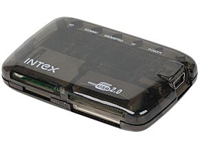 Czytnik kart pamięci USB 2.0 Intex All in One Czytnik kart pamięci USB 2.0 Intex All in One