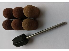 Komplet 6 kapturków z trzpieniem 10mm Komplet 6 kapturków z trzpieniem 10mm