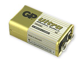 Bateria alkaliczna 9V GP Ultra Alkaline R22 folia Bateria alkaliczna 9V GP Ultra Alkaline R22 folia