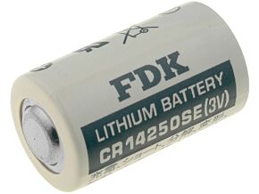 Bateria litowa 3V FDK 1/2AA fi14,5x25mm 900mAh Bateria litowa 3V FDK 1/2AA fi14,5x25mm 900mAh