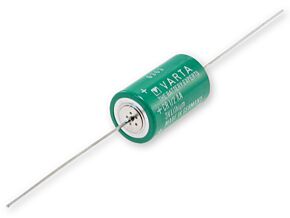 Bateria litowa 3V z wyprowadzeniami osiowymi 1/2AA Bateria litowa 3V z wyprowadzeniami osiowymi 1/2AA