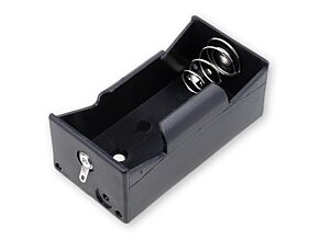 Pojemnik na baterię R20 czarny lub biały Pojemnik na baterię R20 czarny lub biały