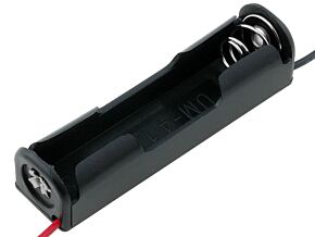 Pojemnik na baterię R03 czarny lub biały Pojemnik na baterię R03 czarny lub biały