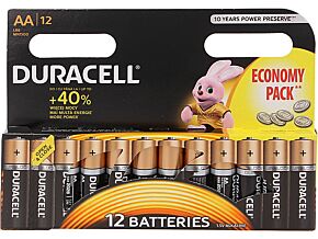 Bateria alkaliczna 1,5V AA DURACELL 12szt. Bateria alkaliczna 1,5V AA DURACELL 12szt.
