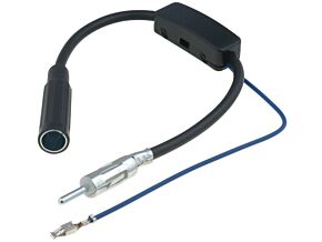 Wzmacniacz antenowy; DIN gniazdo, DIN wtyk; 0,3m Wzmacniacz antenowy; DIN gniazdo, DIN wtyk; 0,3m