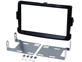 Ramka radiowa 2DIN Dacia czarny połysk Ramka radiowa 2DIN Dacia czarny połysk