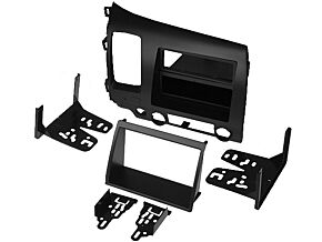 Ramka radiowa 2DIN / 2ISO Honda Civic 2006-2011 szary Ramka radiowa 2DIN / 2ISO Honda Civic 2006-2011 szary