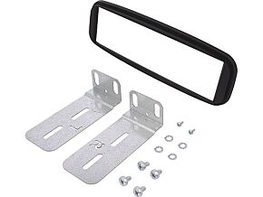 Ramka radiowa 1DIN Renault Clio 2012->2017 czarna Ramka radiowa 1DIN Renault Clio 2012->2017 czarna