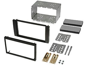 Ramka radiowa 2DIN Ford Focus/C-Max komplet czarna 2005-> Ramka radiowa 2DIN Ford Focus/C-Max komplet czarna 2005->