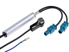 Separator antenowy ISO - 2x Fakra VW, Audi, Seat, Skoda Separator antenowy ISO - 2x Fakra VW, Audi, Seat, Skoda