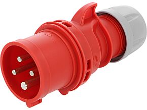 Złącze zasilające AC 3-fazowe wtyk męski 16A 400VAC IP44 Złącze zasilające AC 3-fazowe wtyk męski 16A 400VAC IP44