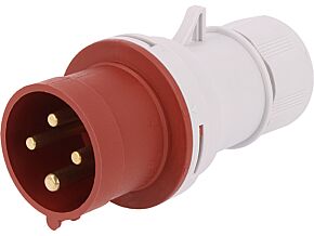 Złącze zasilające AC 3-fazowe PAWBOL wtyk męski 16A 400VAC IP44 Złącze zasilające AC 3-fazowe PAWBOL wtyk męski 16A 400VAC IP44