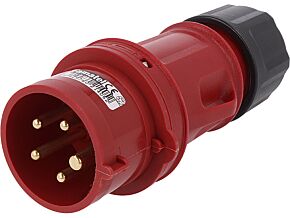Złącze zasilające AC 3-fazowe wtyk męski 16A 380/415VAC Złącze zasilające AC 3-fazowe wtyk męski 16A 380/415VAC