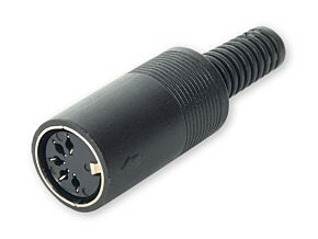 Wtyk DIN 5pin 180° żeński Wtyk DIN 5pin 180° żeński