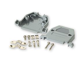 Obudowa D-Sub (15pin) plastikowa szara UNC4-40 Obudowa D-Sub (15pin) plastikowa szara UNC4-40