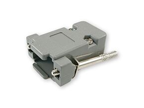 Obudowa D-Sub (9pin) plastikowa szara UNC4-40A Obudowa D-Sub (9pin) plastikowa szara UNC4-40A
