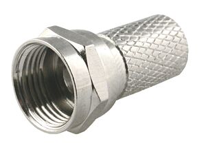 Wtyk typu F nakręcany 6,4mm na RG6/CT100 Wtyk typu F nakręcany 6,4mm na RG6/CT100
