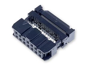 Wtyk żeński IDC z dociskiem przewodu 14pin Wtyk żeński IDC z dociskiem przewodu 14pin