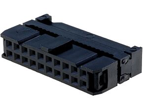 Wtyk żeński IDC z dociskiem przewodu 20pin Wtyk żeński IDC z dociskiem przewodu 20pin