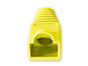 Osłonka plastikowa na wtyk RJ45 żółta Osłonka plastikowa na wtyk RJ45 żółta