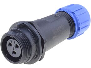 Złącze okrągłe WEIPU wtyk SP13 żeński 3PIN IP68 250V na przewód Złącze okrągłe WEIPU wtyk SP13 żeński 3PIN IP68 250V na przewód