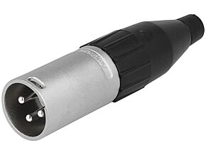 Wtyk męski XLR 3pin profesjonalny firmy AMPHENOL Wtyk męski XLR 3pin profesjonalny firmy AMPHENOL