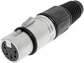 Wtyk żeński XLR 5pin Wtyk żeński XLR 5pin