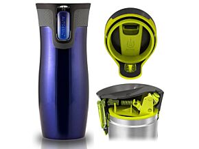 Kubek termiczny stalowy Contigo West Loop 470ml niebieski Kubek termiczny stalowy Contigo West Loop 470ml niebieski